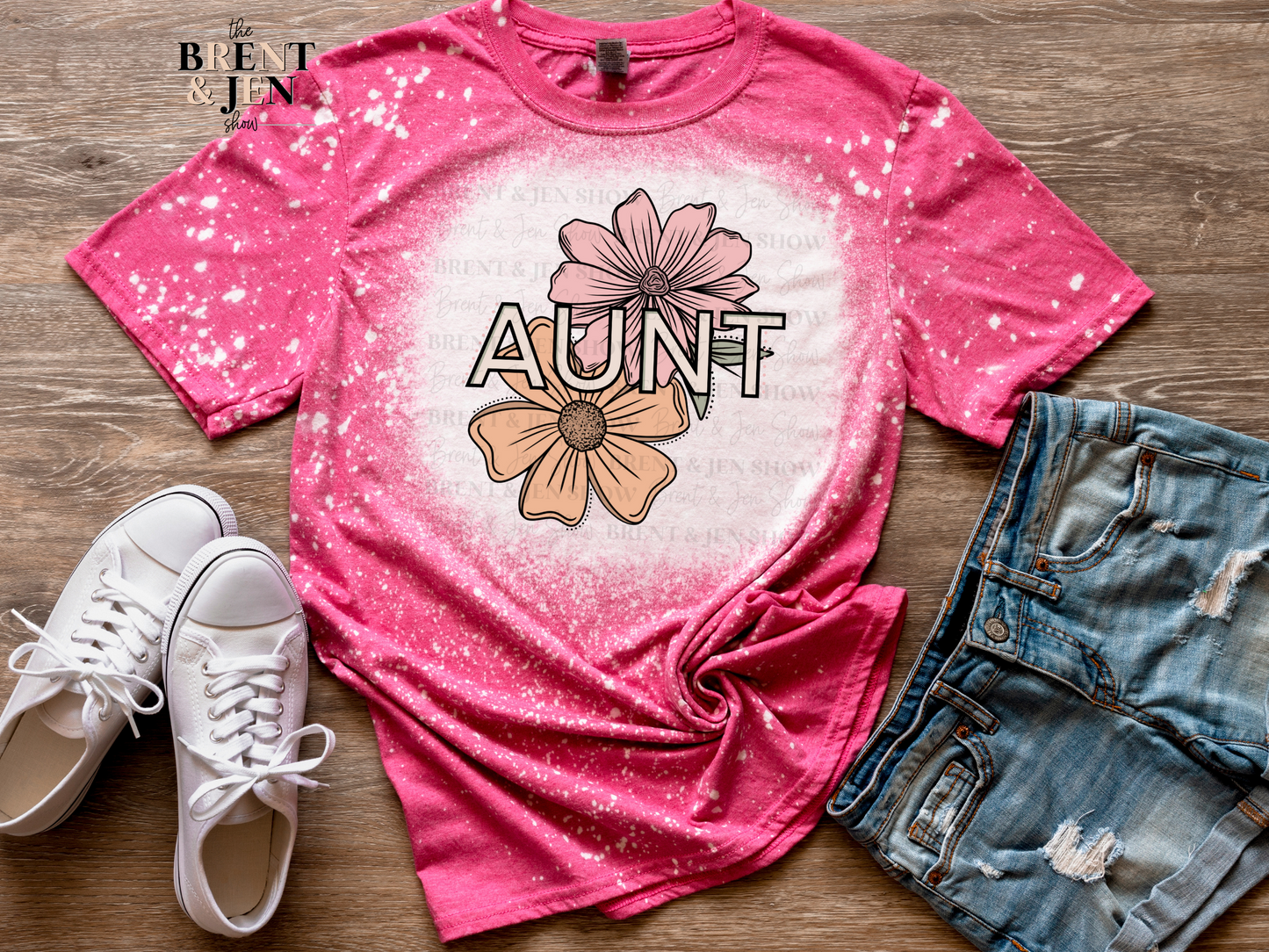 Aunt Floral T-Shirt