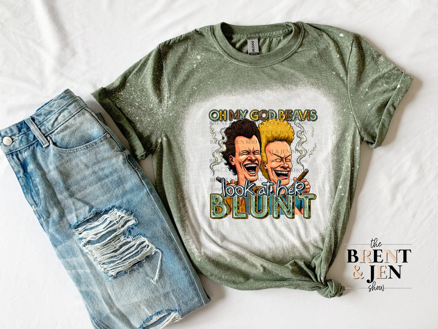 OMG Beavis Look at Her Blunt T-Shirt