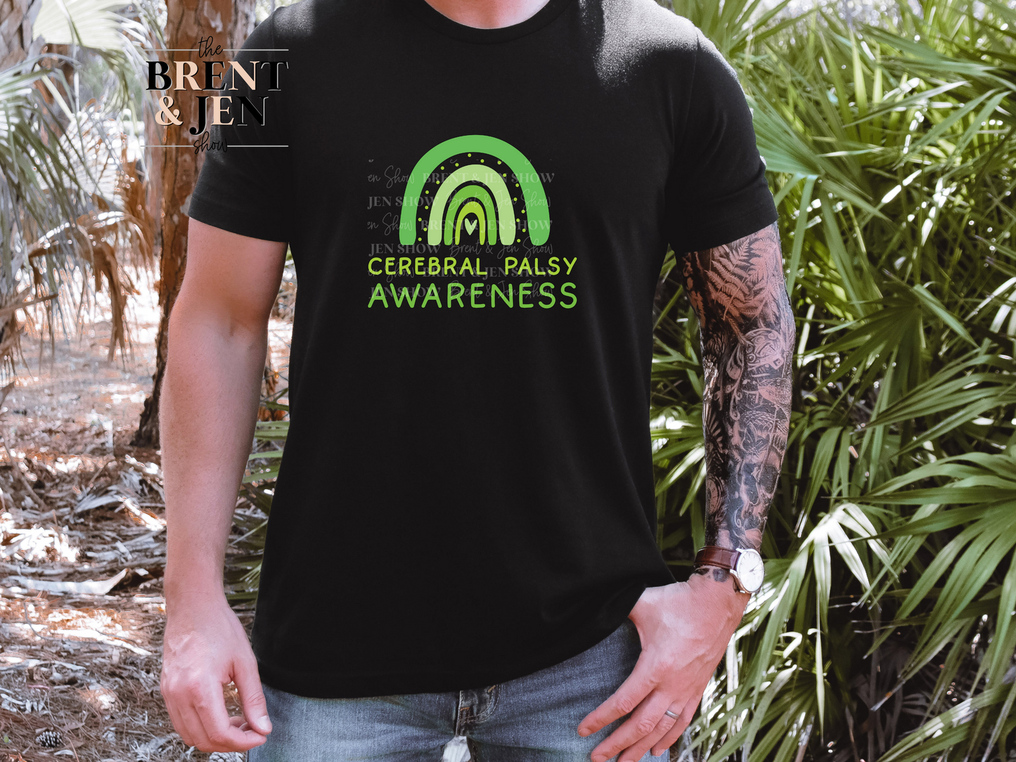 Cerebral Palsy Awareness Rainbow T-Shirt