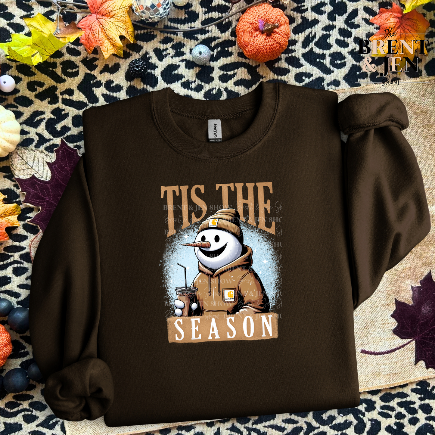 Tis The Season Snowman Sweatshirt