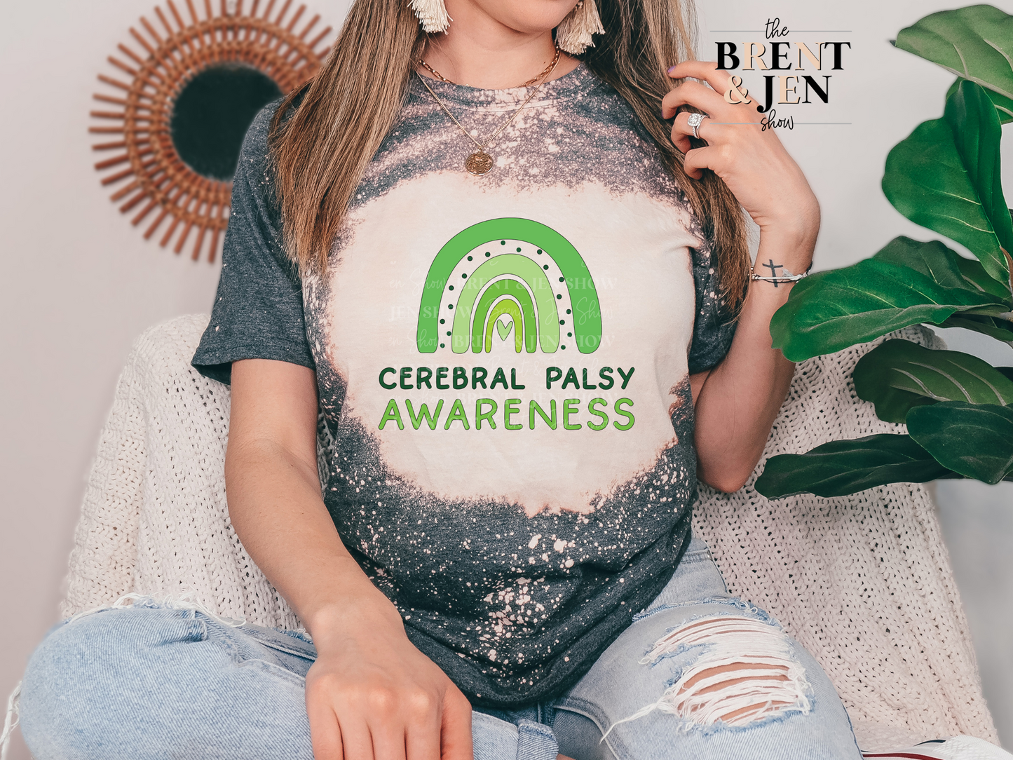 Cerebral Palsy Awareness Rainbow T-Shirt