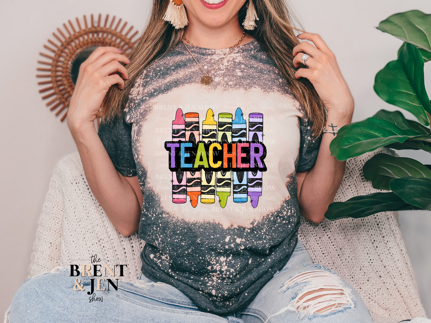 Teacher Crayons T-Shirt