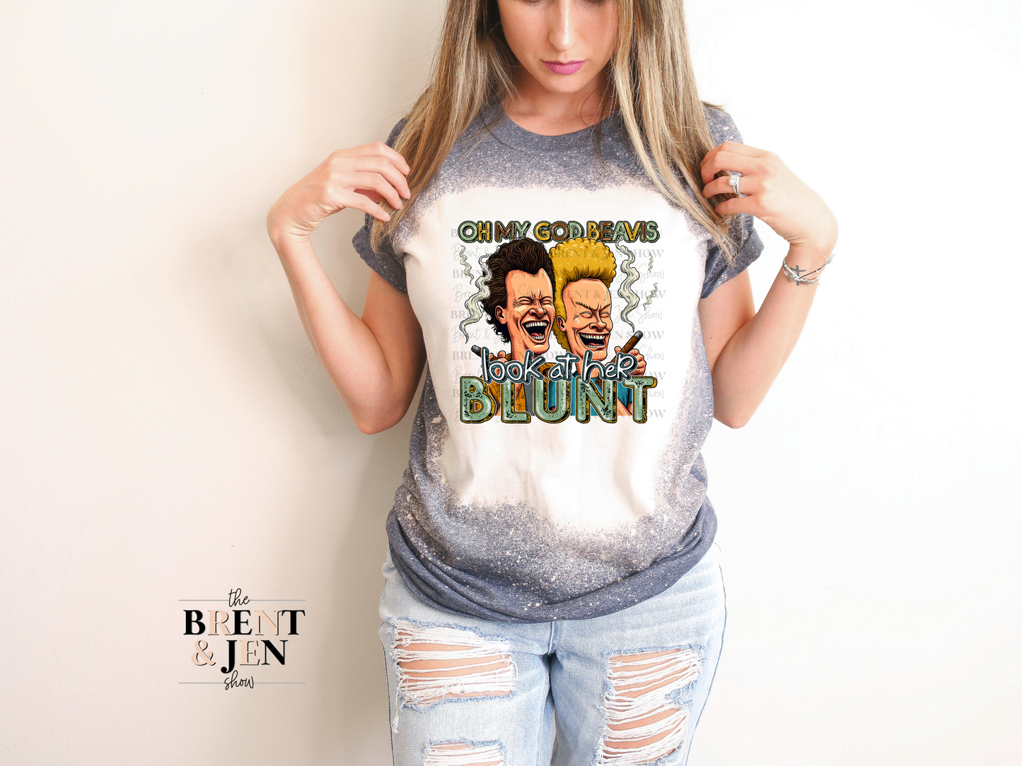 OMG Beavis Look at Her Blunt T-Shirt