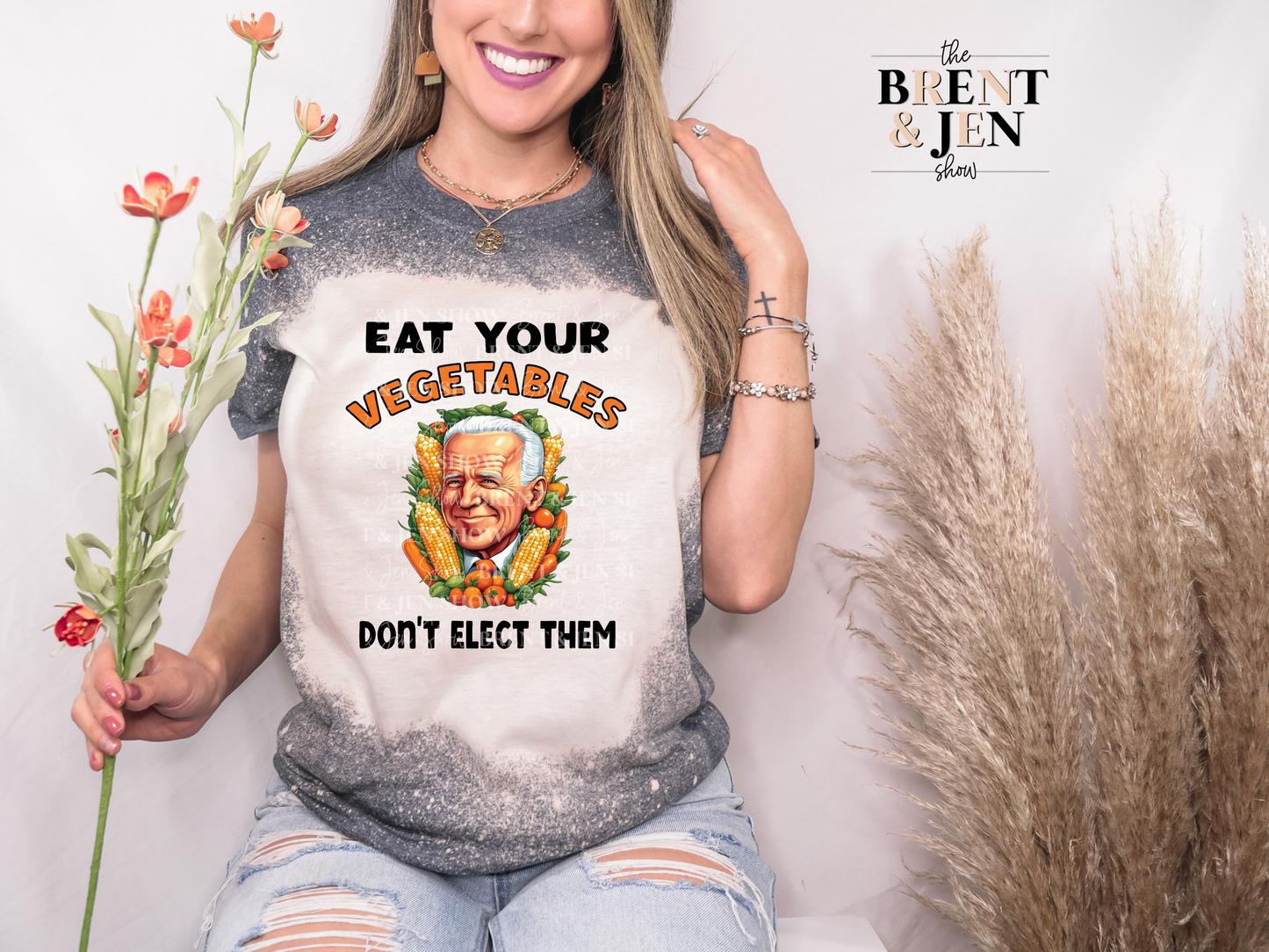 Eat Your Vegetables Don't Elect them T-Shirt