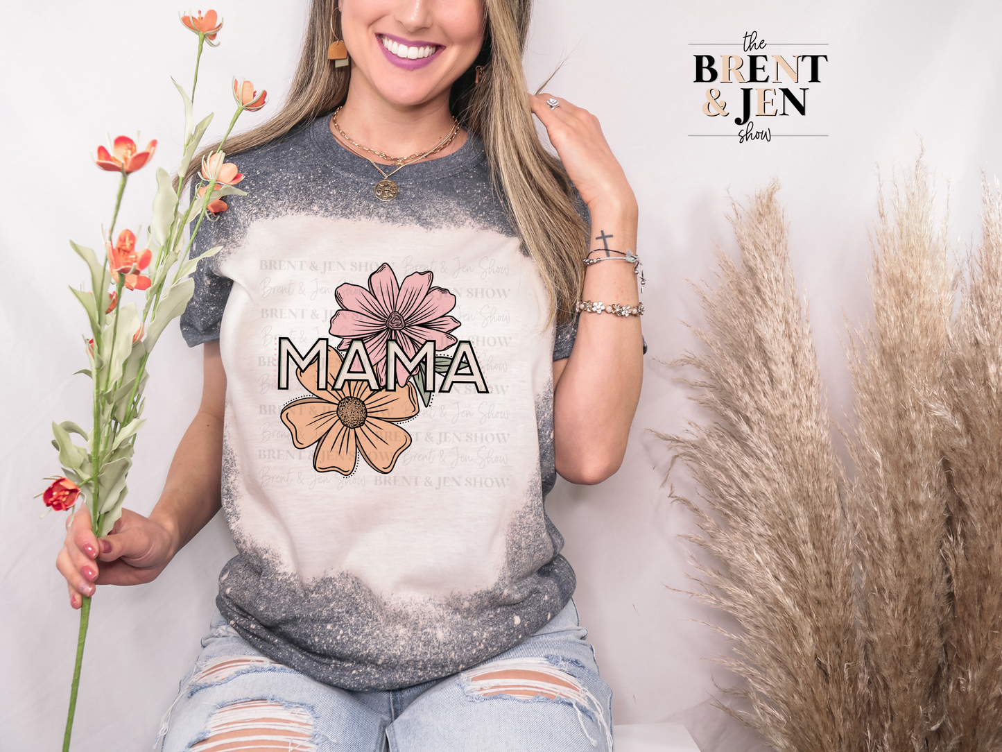 Mama Floral T-Shirt