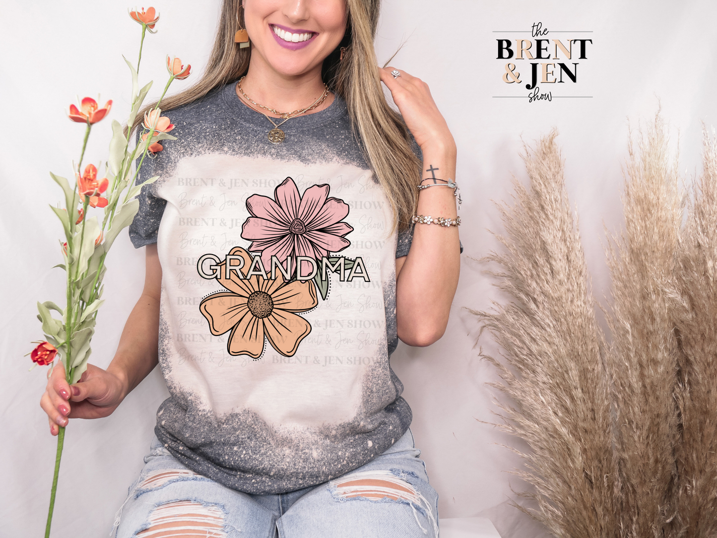 Grandma Floral T-Shirt