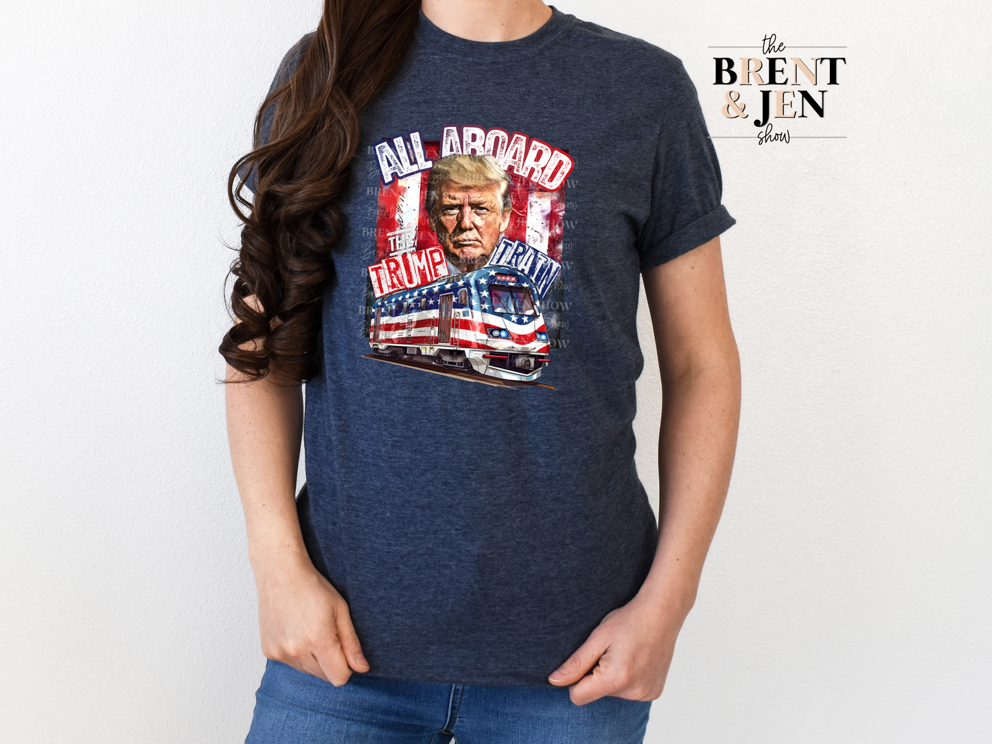 All Aboard The Trump Train T Shirt