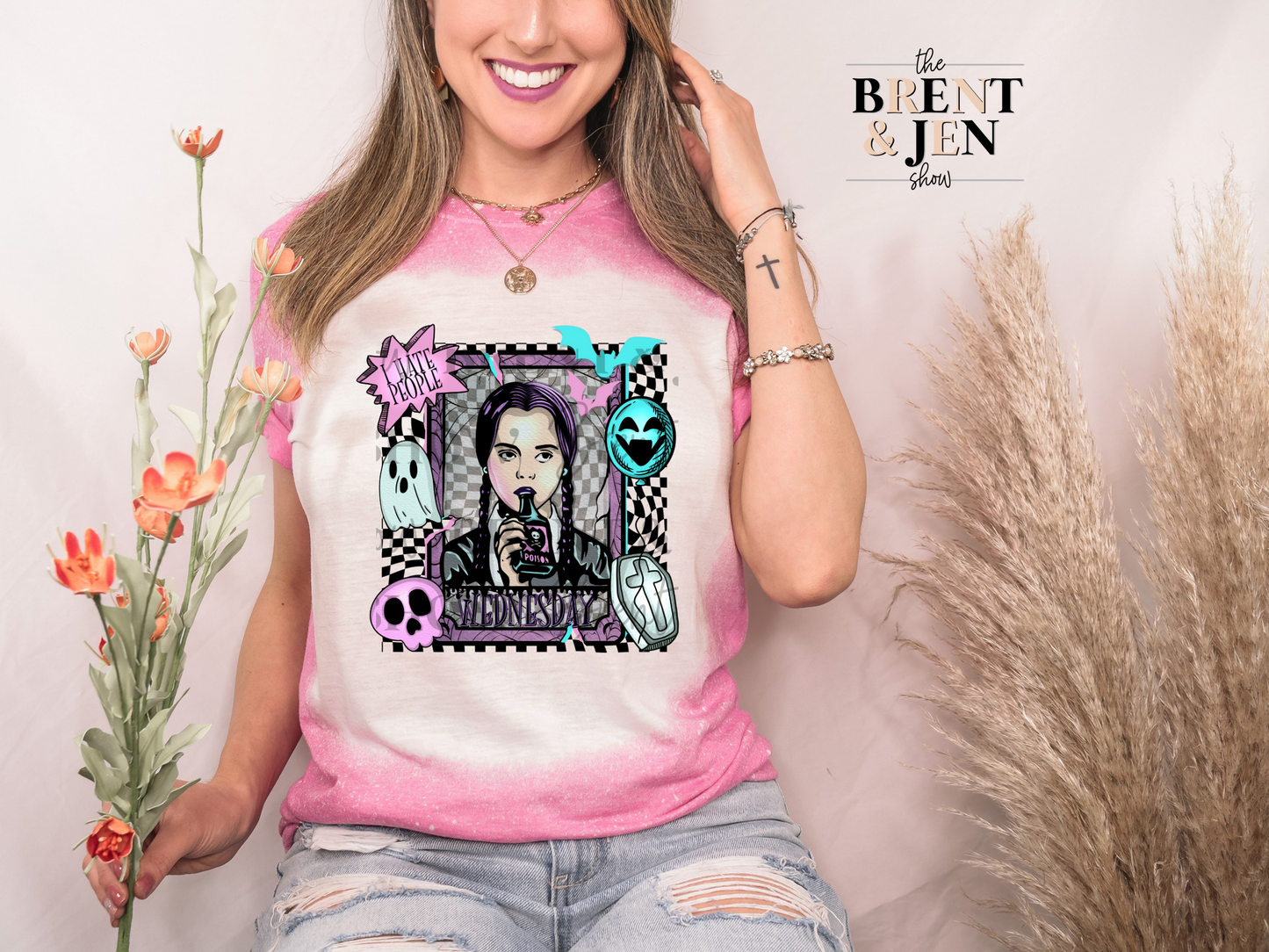 I Hate People, Wednesday Adams T-Shirt