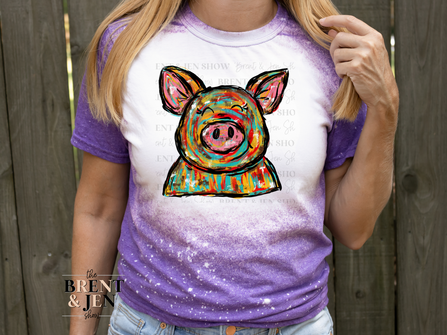 Colorful Pig T-Shirt