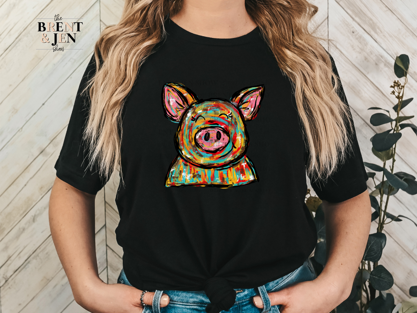 Colorful Pig T-Shirt