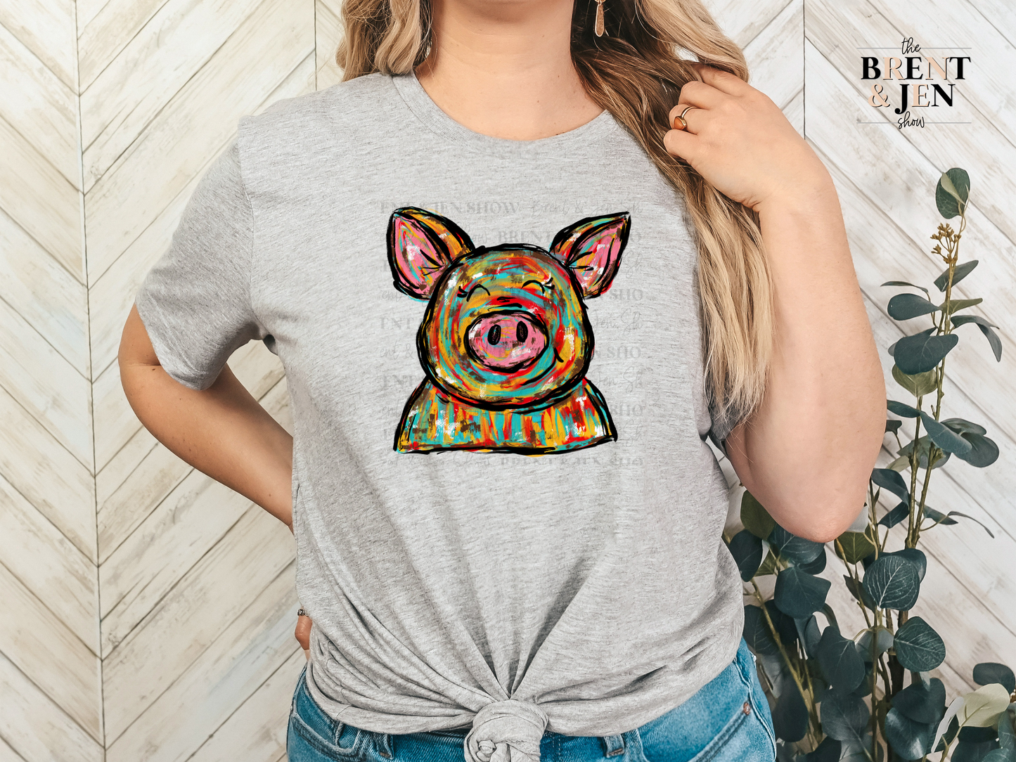 Colorful Pig T-Shirt