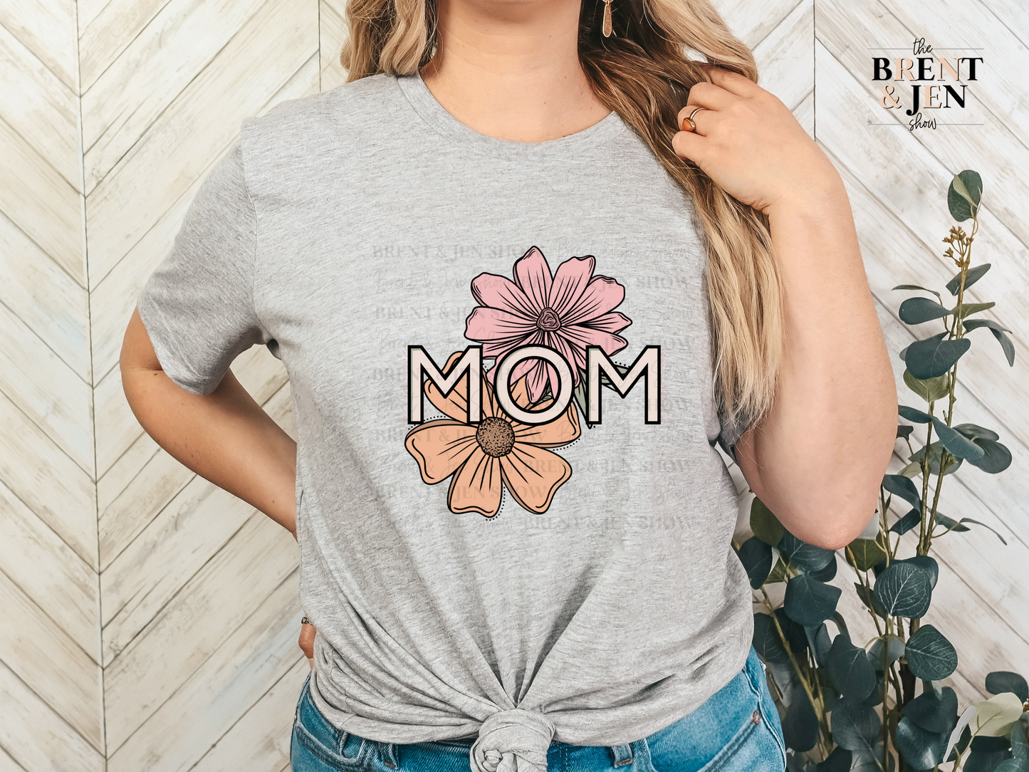 Mom Floral T-Shirt