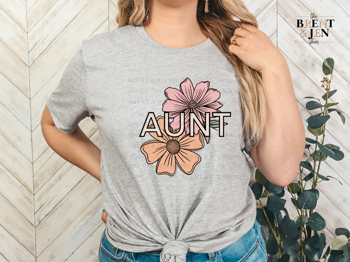 Aunt Floral T-Shirt