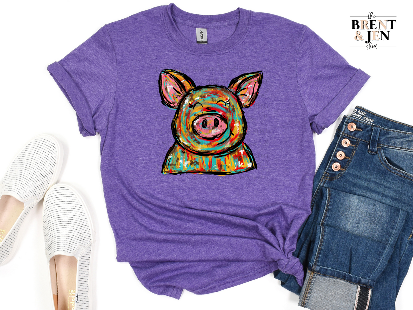 Colorful Pig T-Shirt