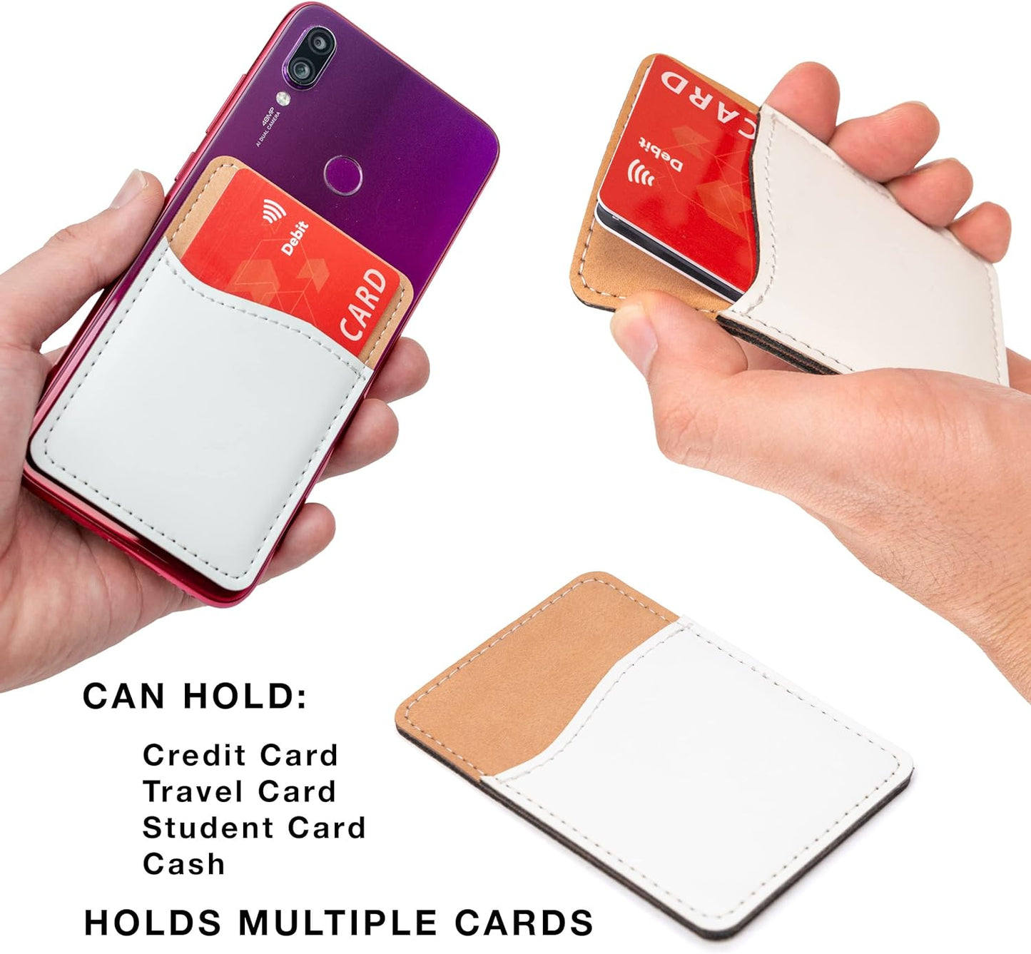 Seamless Butterfly Cellphone Wallet