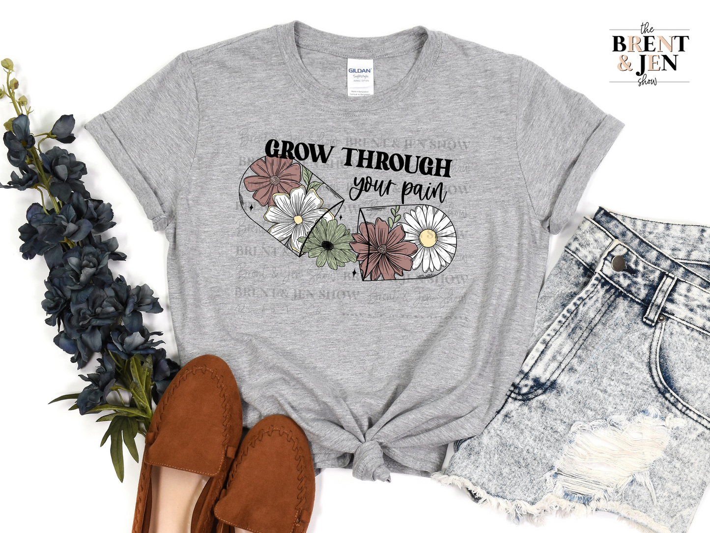 Grow Through Your Pain T Shirt