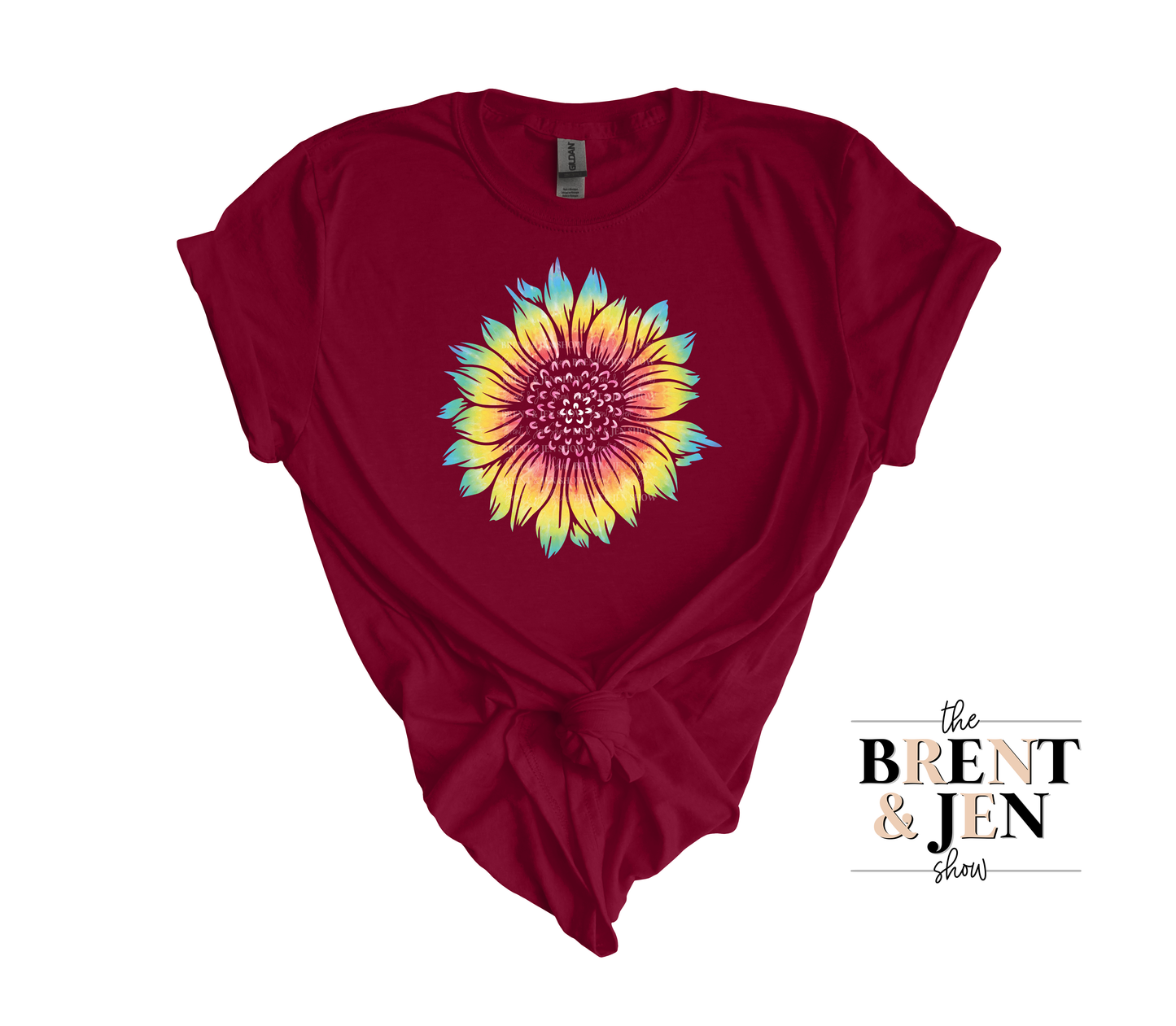 Retro Sunflower T Shirt