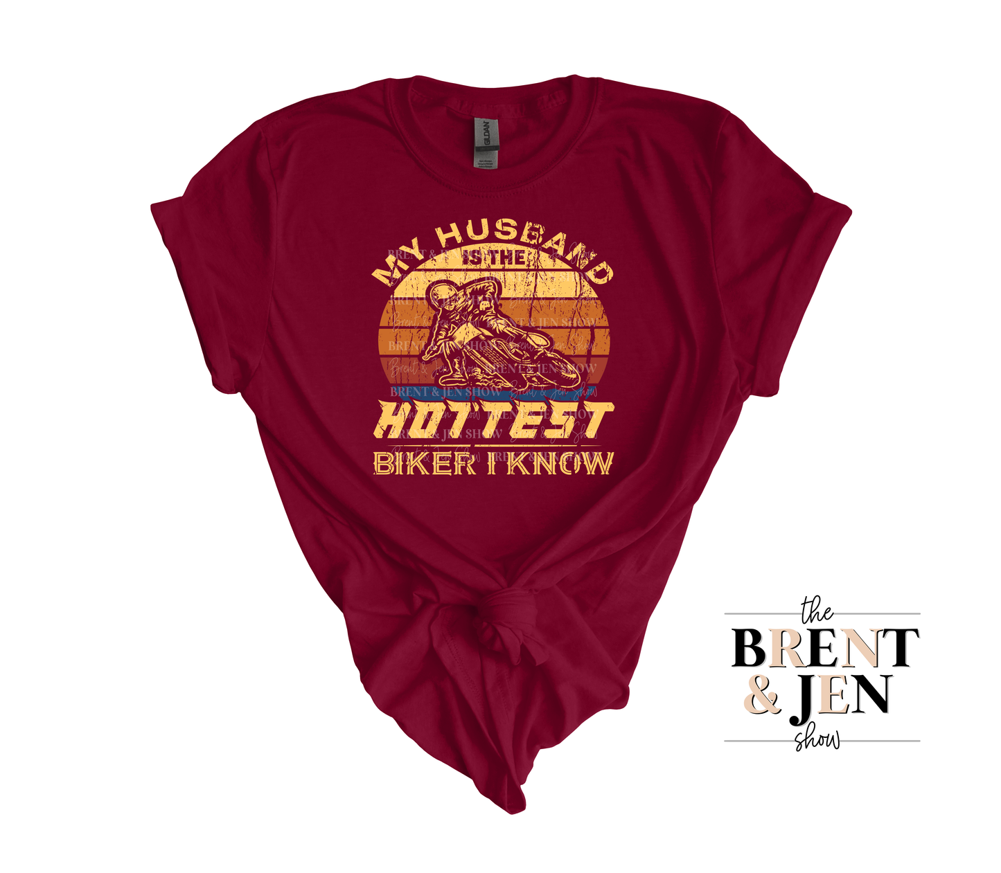 My Husband is the Hottest Biker I Know T-Shirt