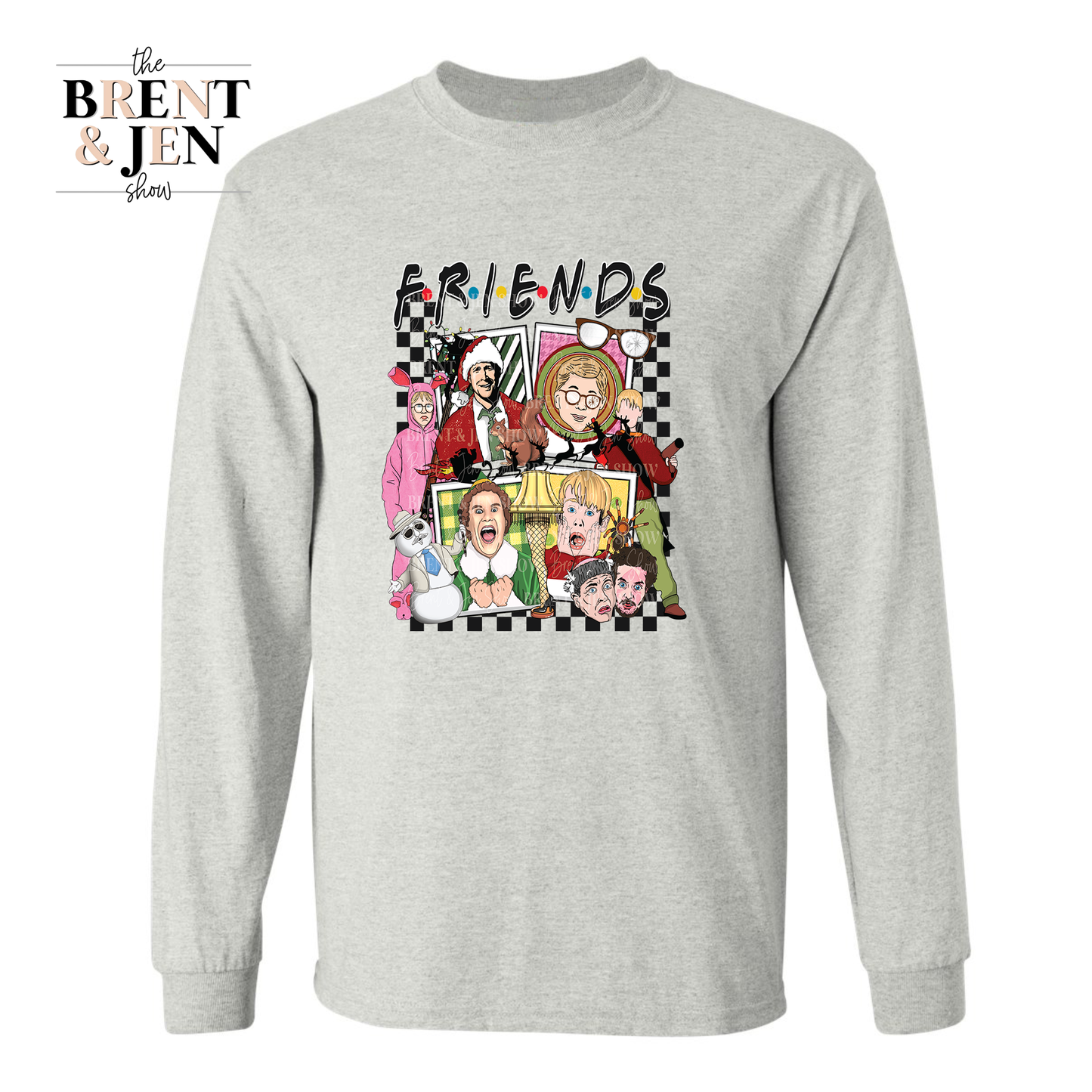 Friends Christmas Long Sleeve Shirt