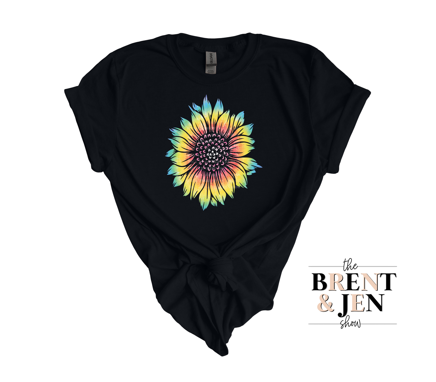 Retro Sunflower T Shirt