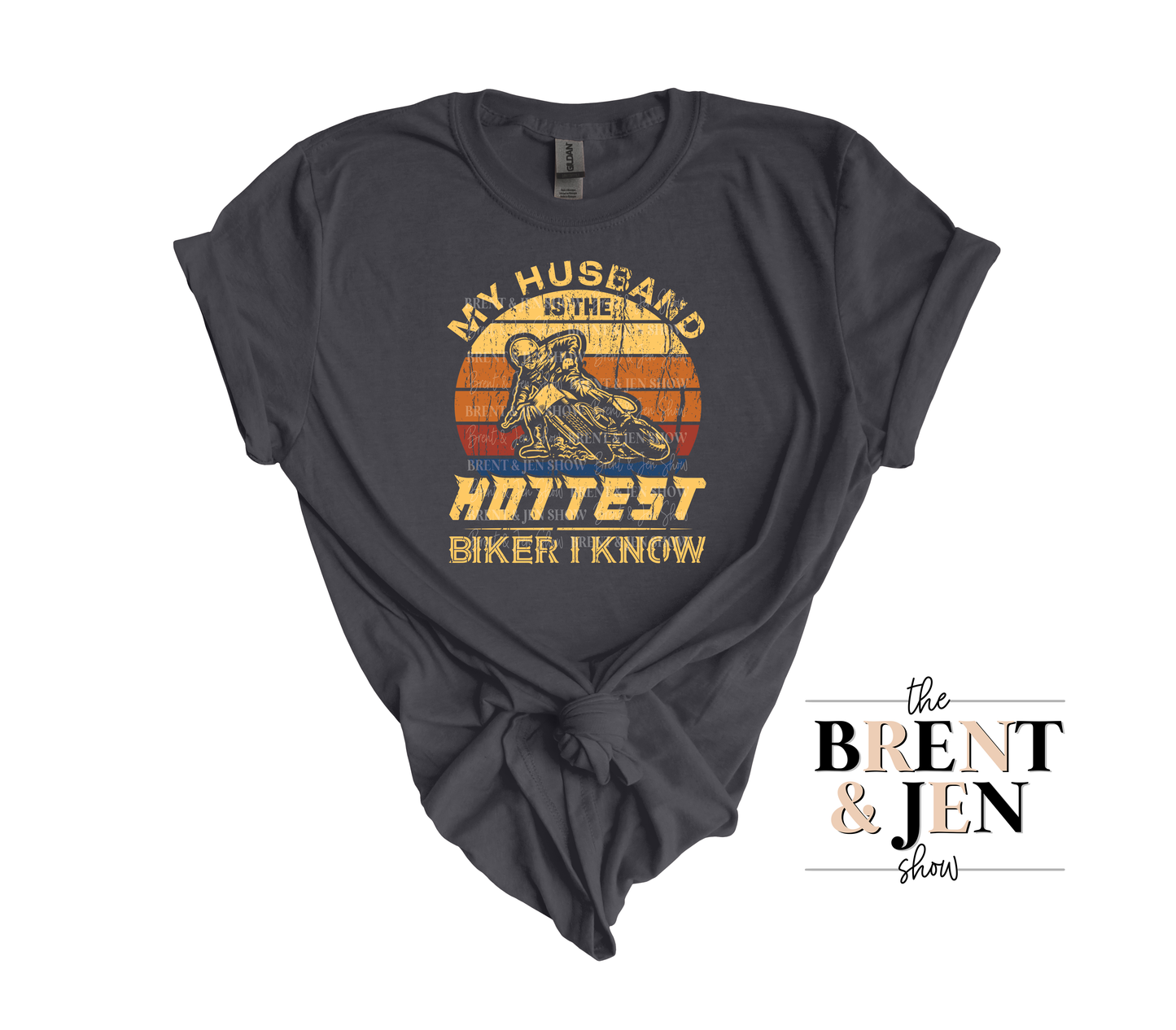 My Husband is the Hottest Biker I Know T-Shirt