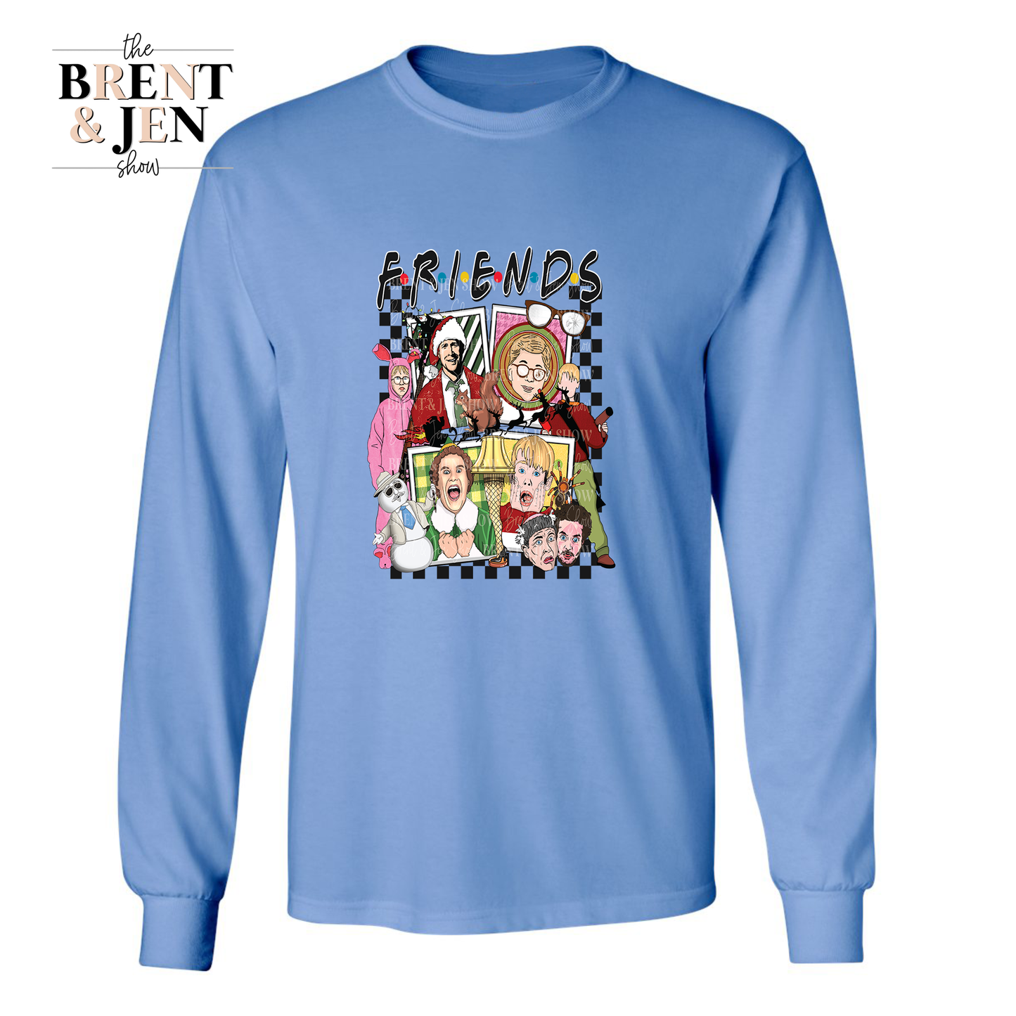 Friends Christmas Long Sleeve Shirt