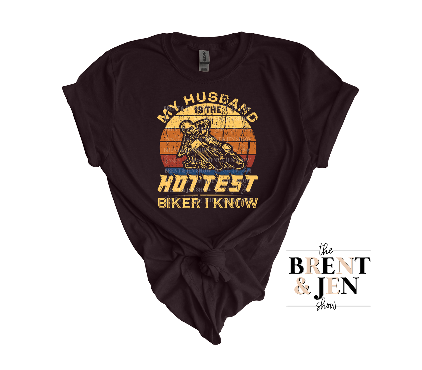 My Husband is the Hottest Biker I Know T-Shirt