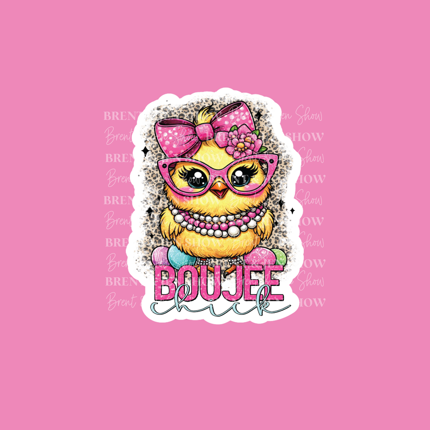 Boujee Chick Sticker