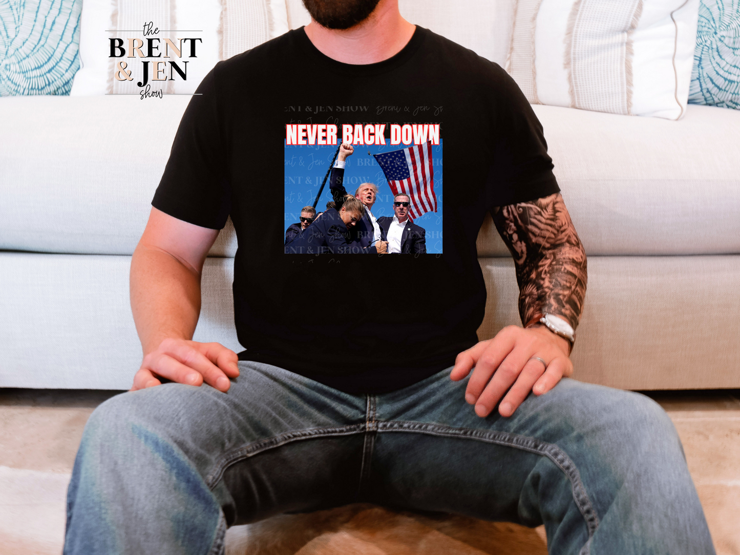 Never Back Down T Shirt