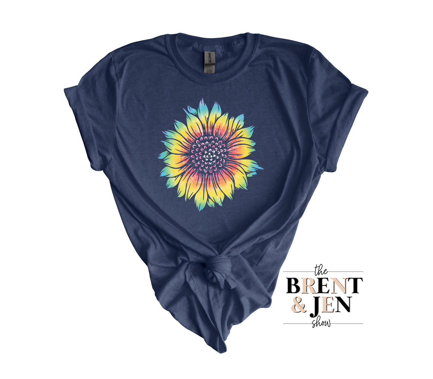 Retro Sunflower T Shirt