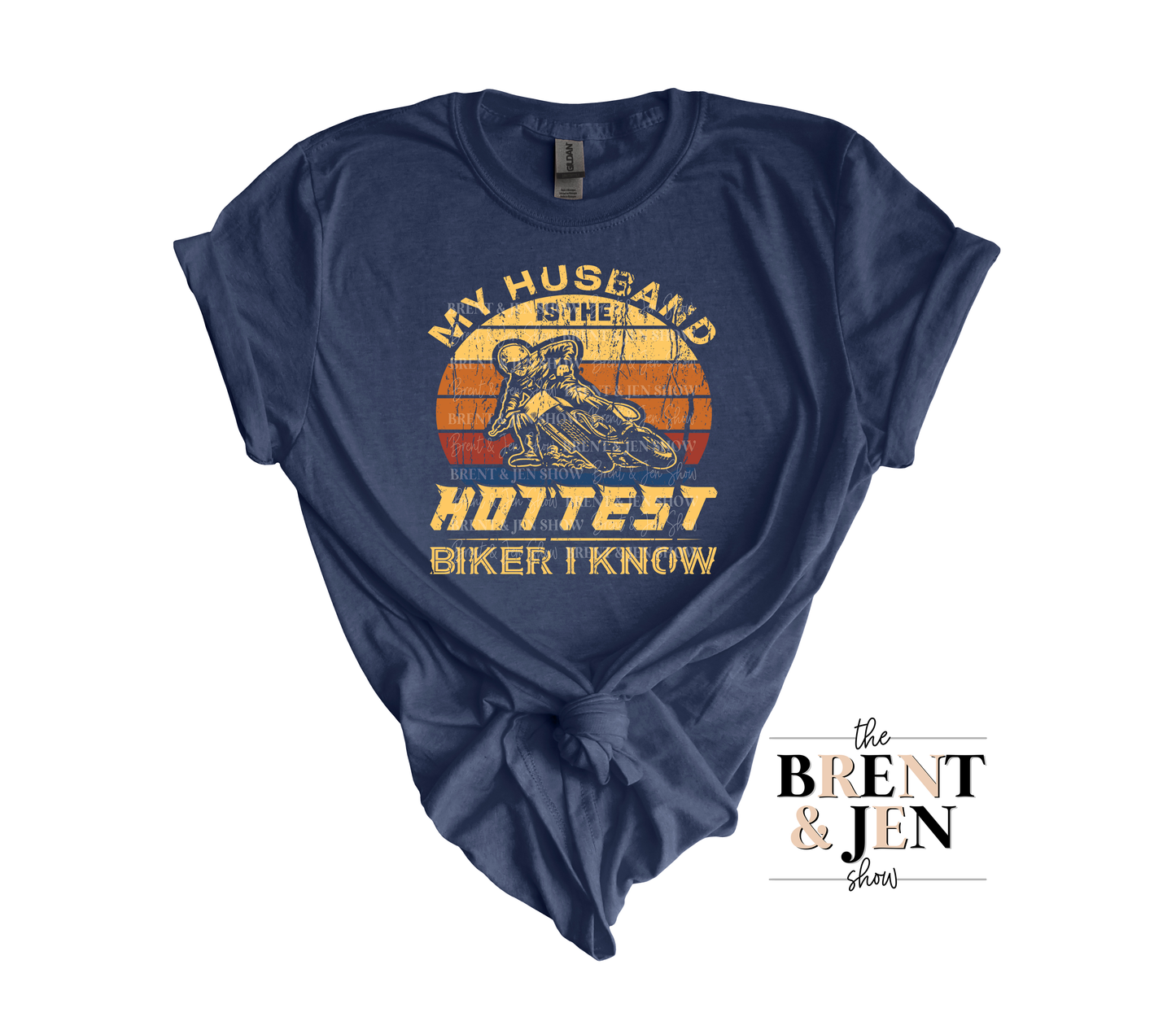 My Husband is the Hottest Biker I Know T-Shirt