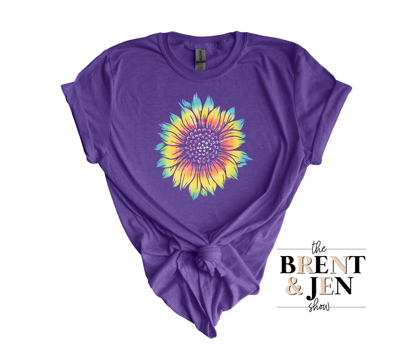 Retro Sunflower T Shirt