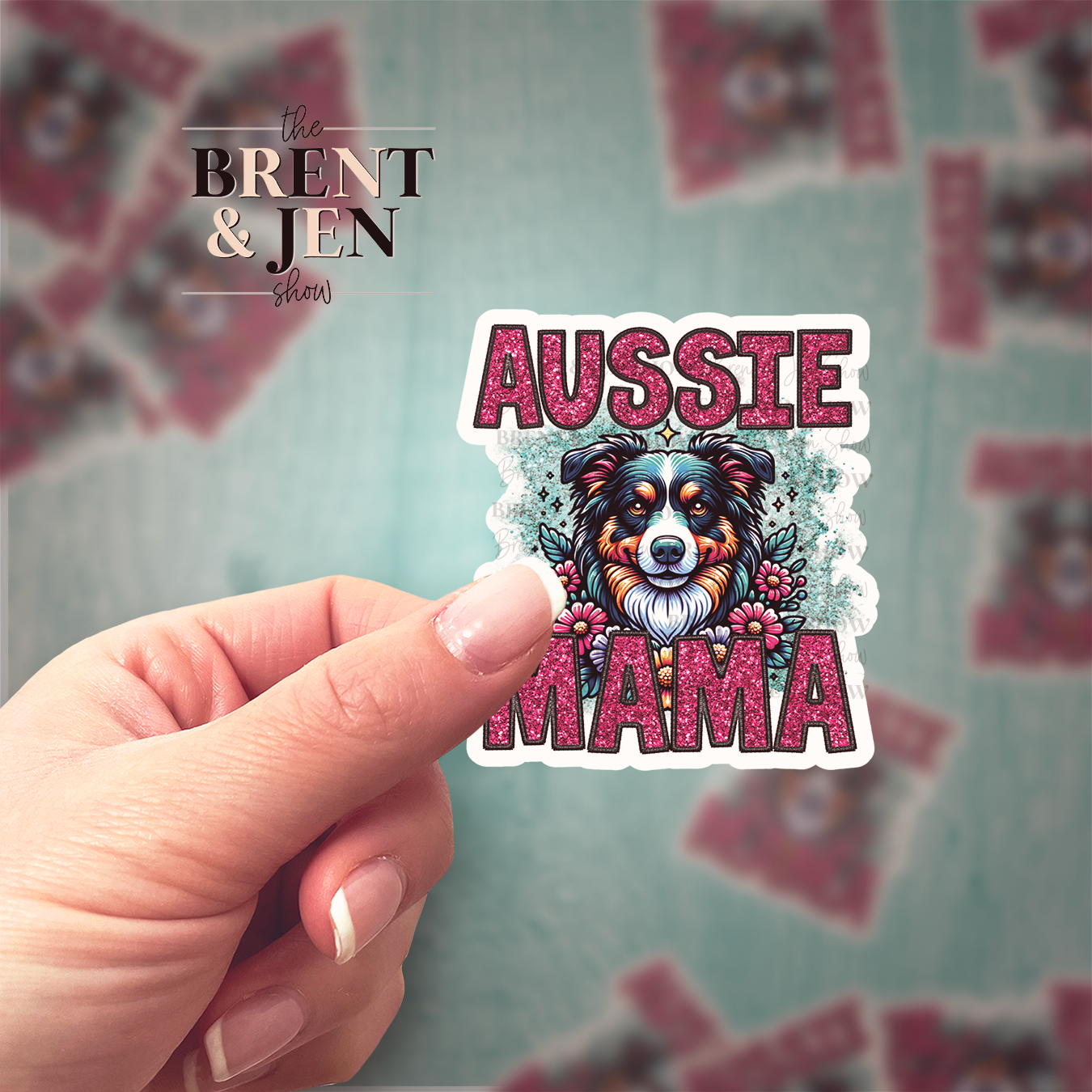 Aussie Mama Sticker