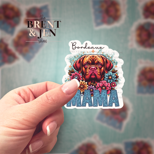 Bordeaux Mama Sticker