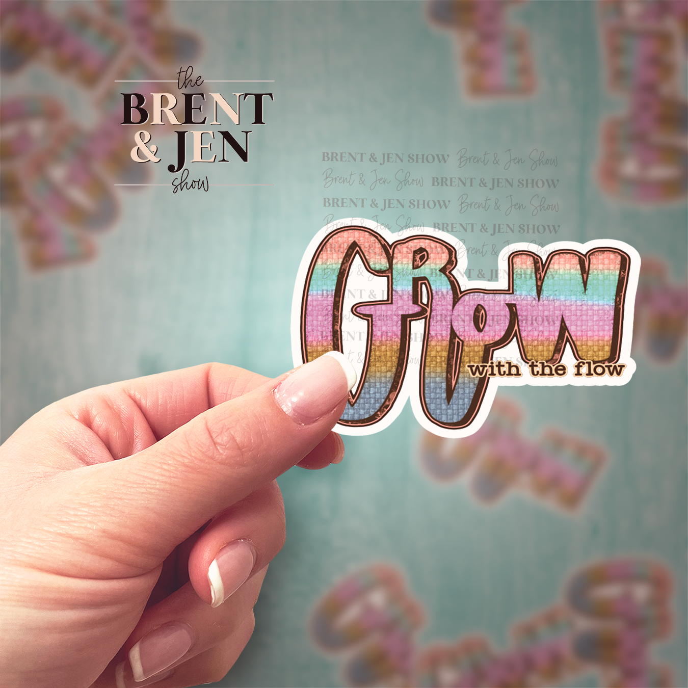 Grow With the Flow Sticker