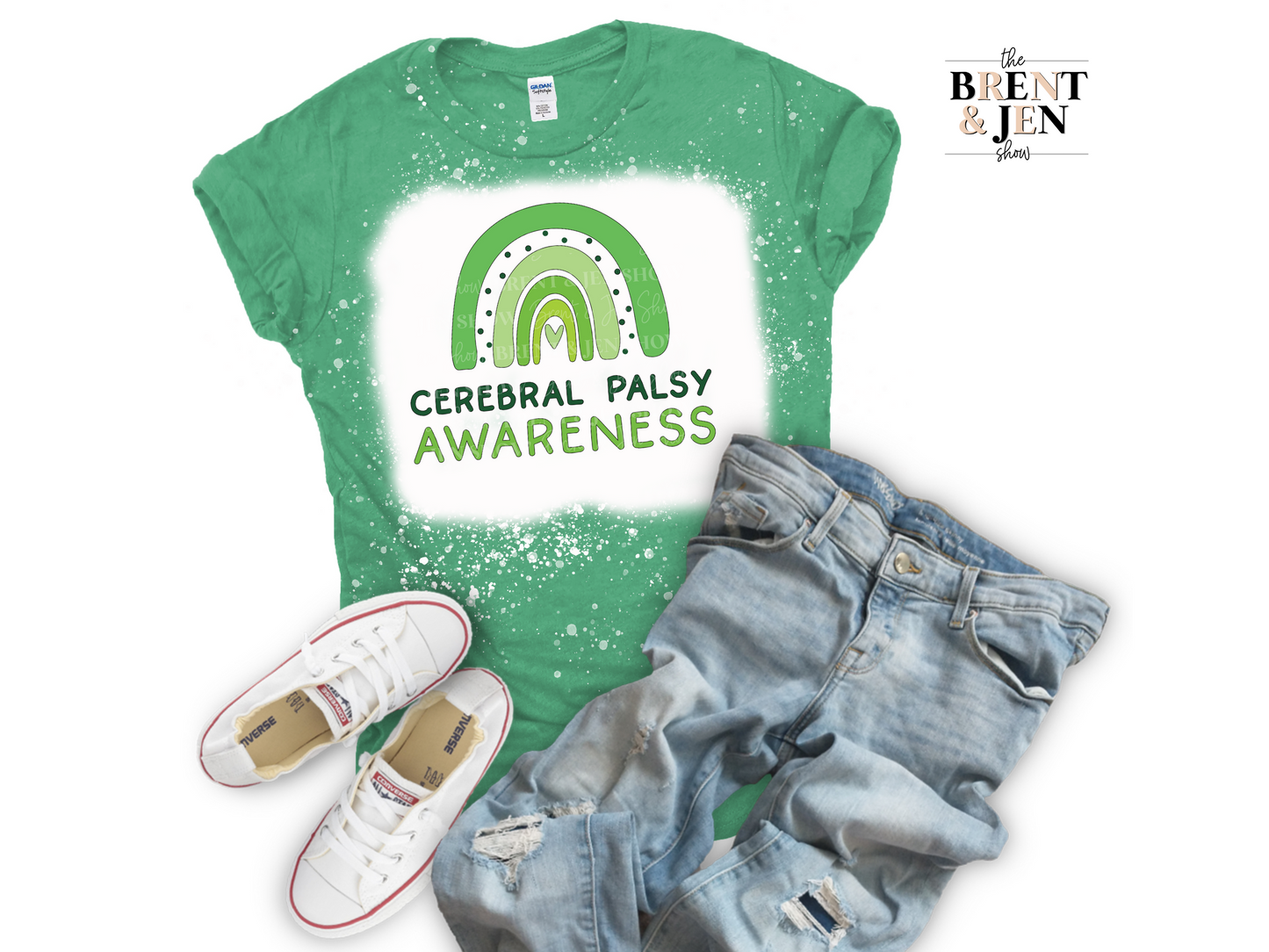 Cerebral Palsy Awareness Rainbow T-Shirt