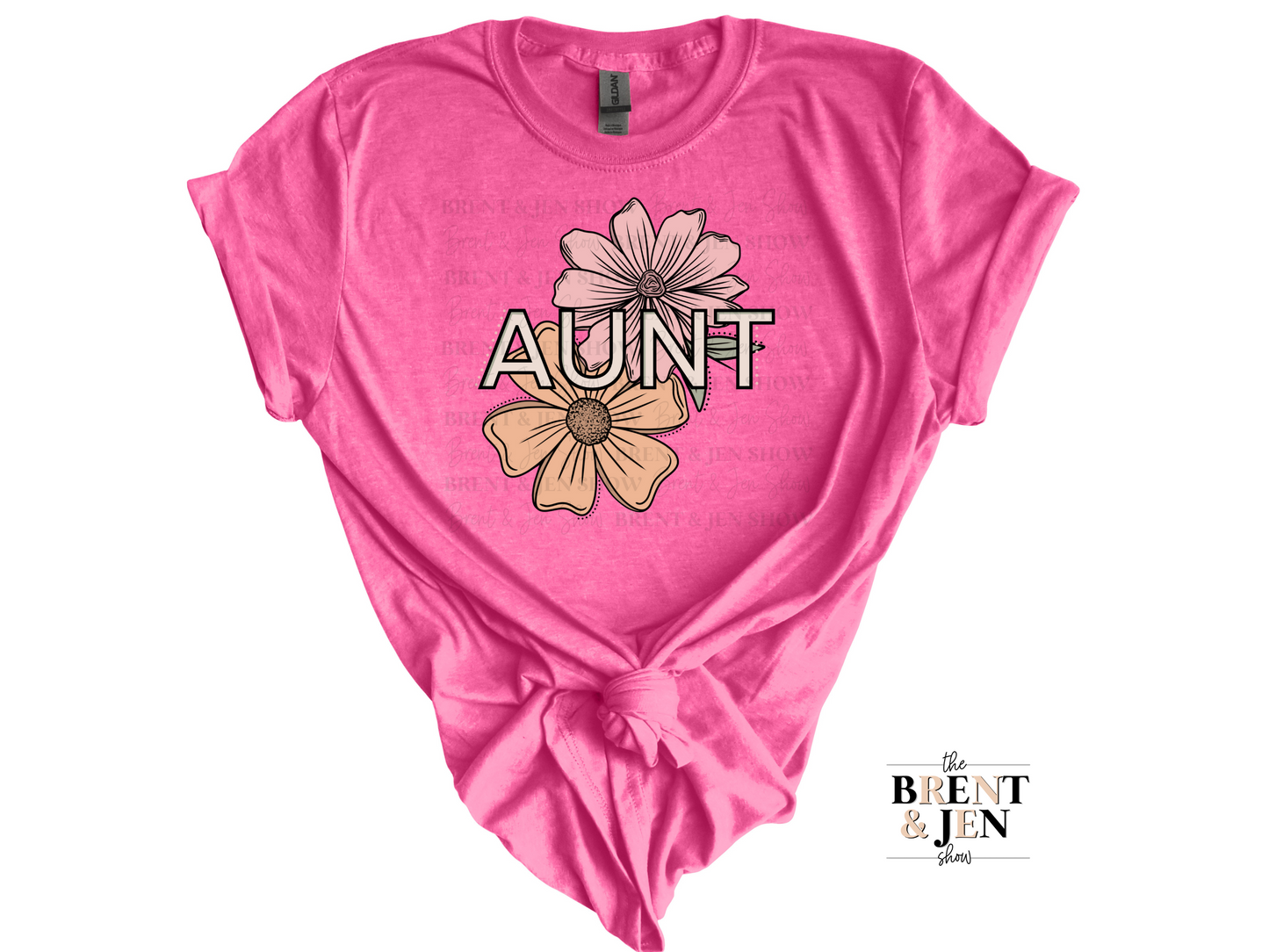 Aunt Floral T-Shirt