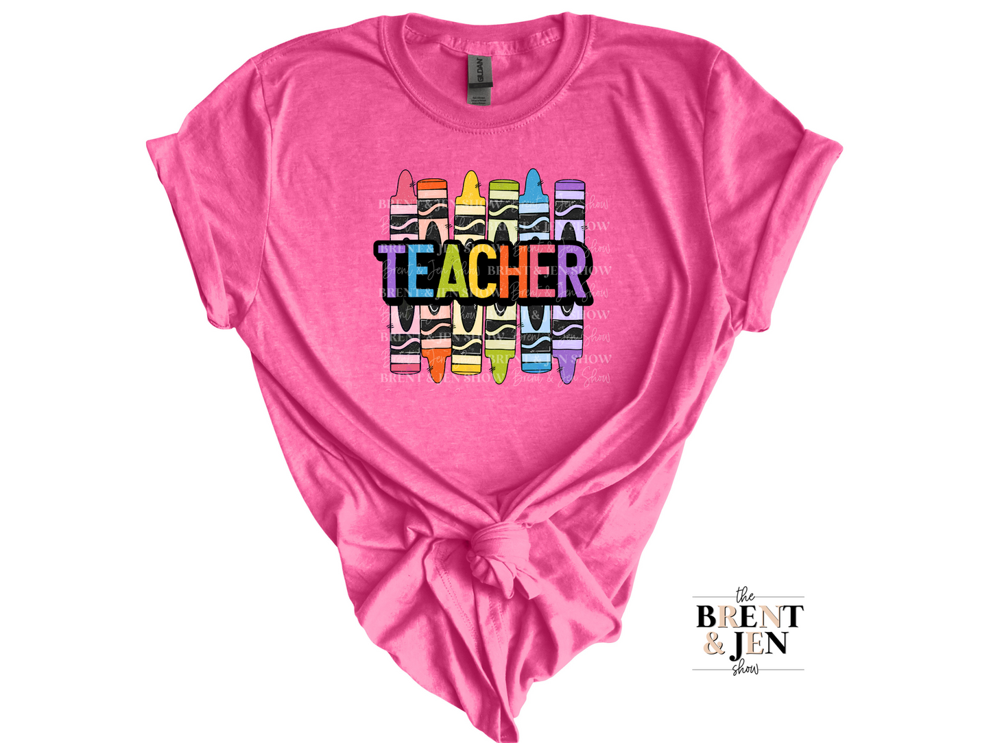 Teacher Crayons T-Shirt