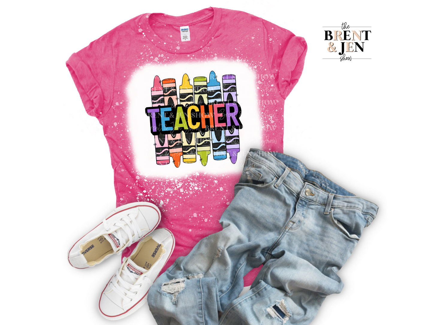 Teacher Crayons T-Shirt