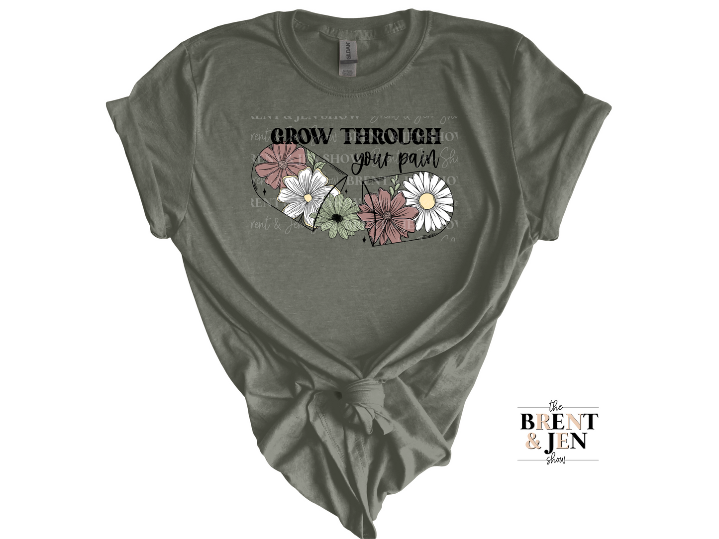 Grow Through Your Pain T Shirt