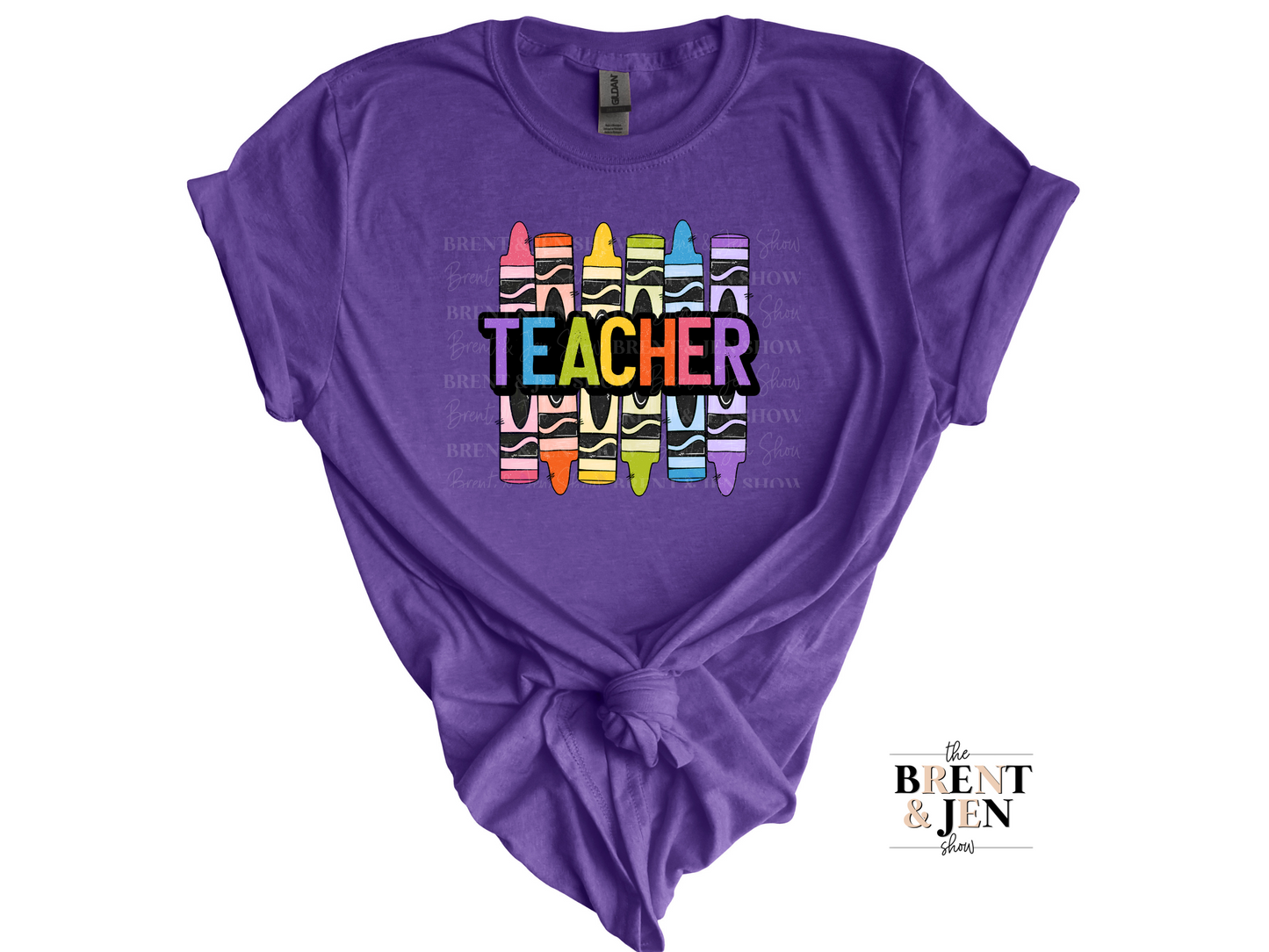 Teacher Crayons T-Shirt