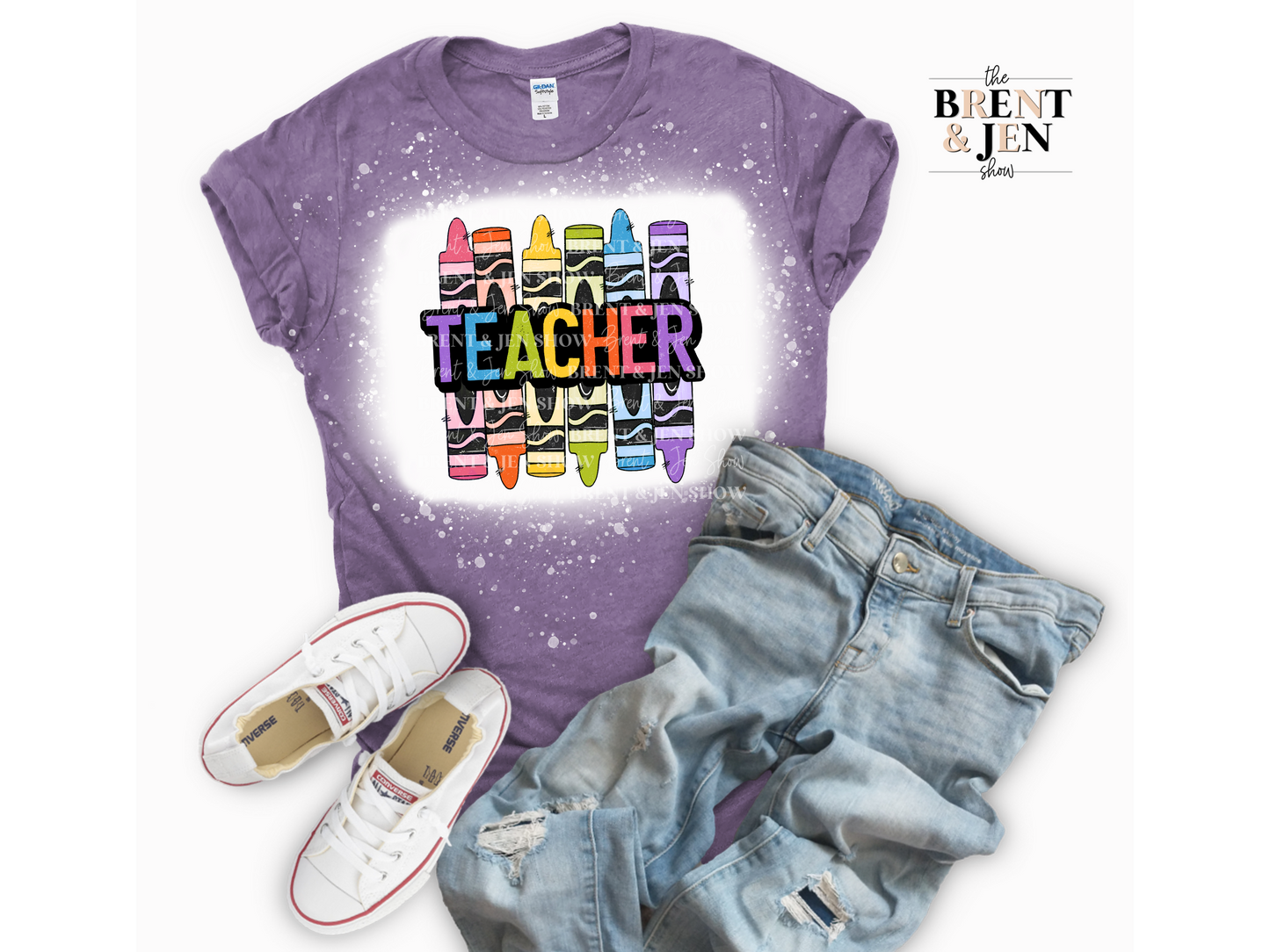 Teacher Crayons T-Shirt