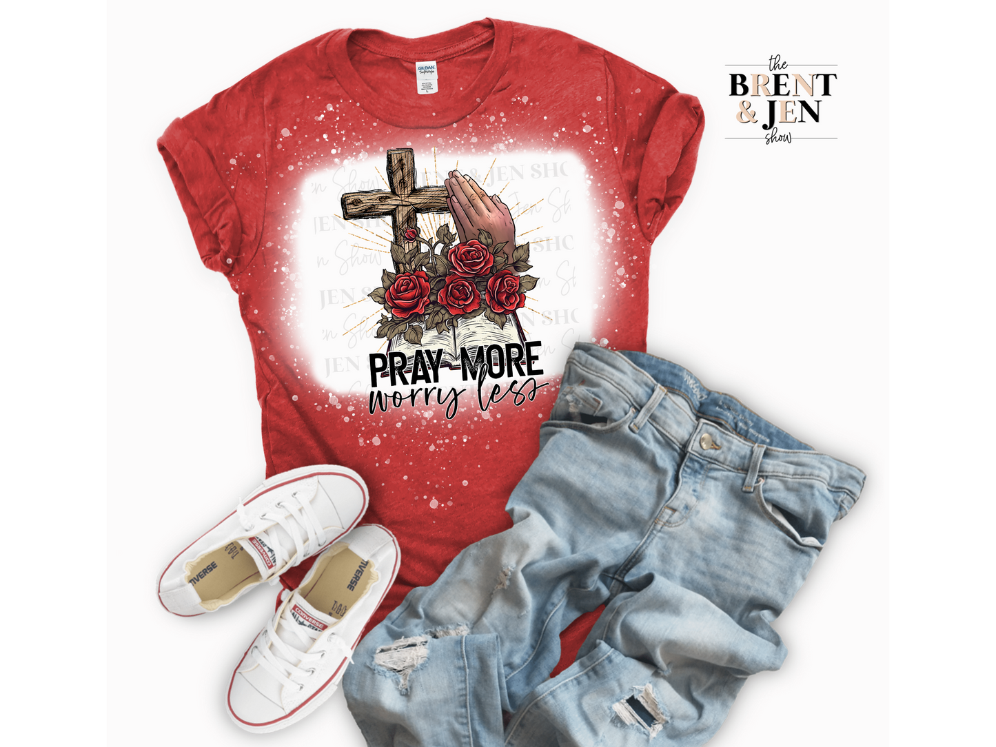 Pray More Worry Less T-Shirt