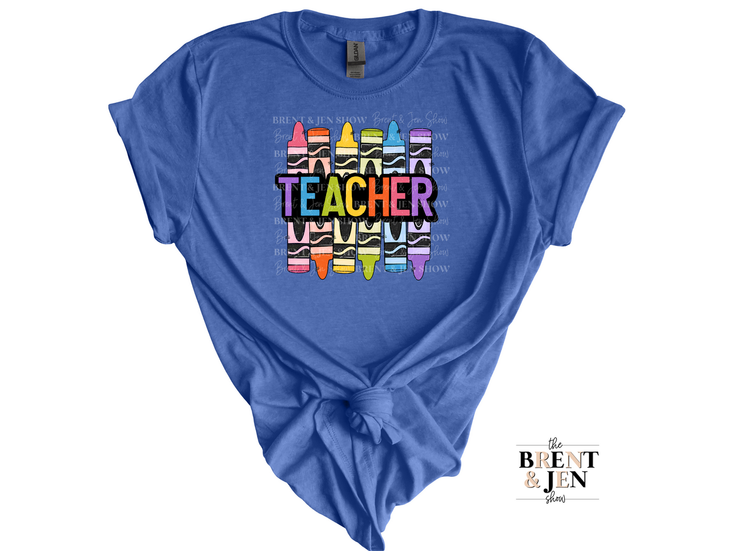 Teacher Crayons T-Shirt