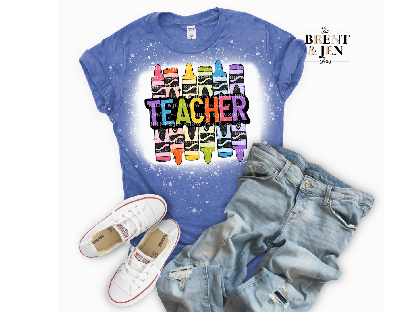 Teacher Crayons T-Shirt