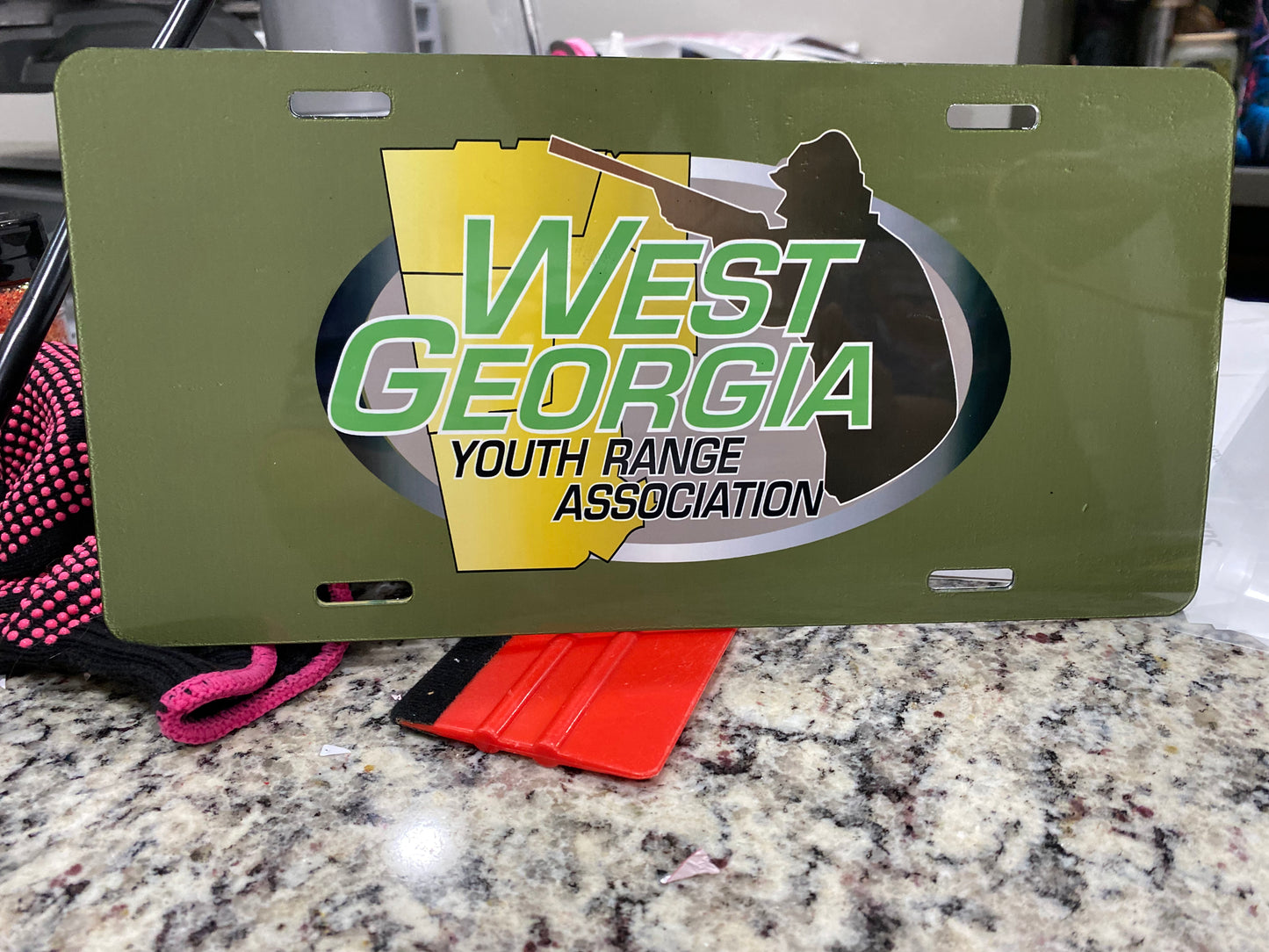 Copy of West Georgia Youth Range Association License Plate