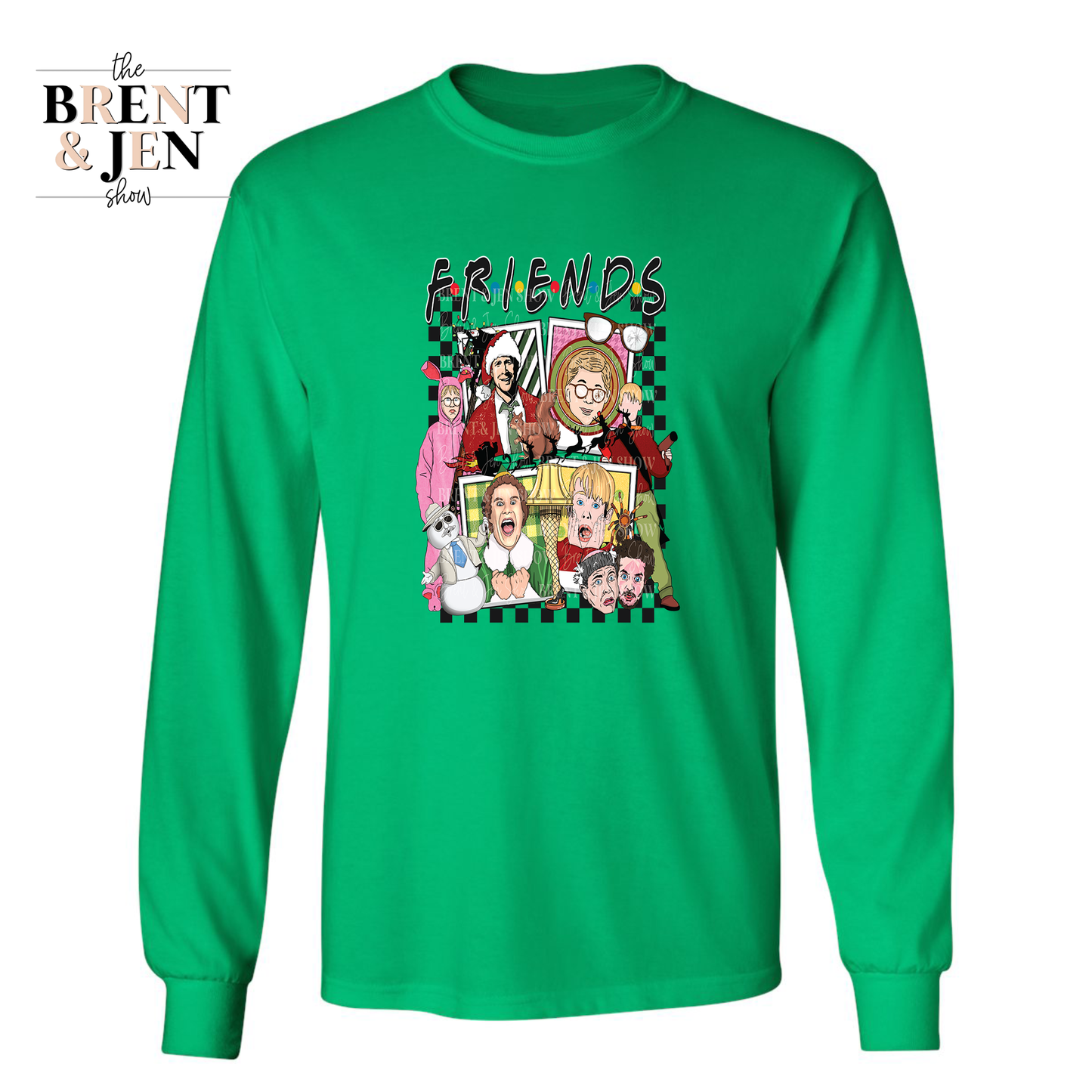 Friends Christmas Long Sleeve Shirt