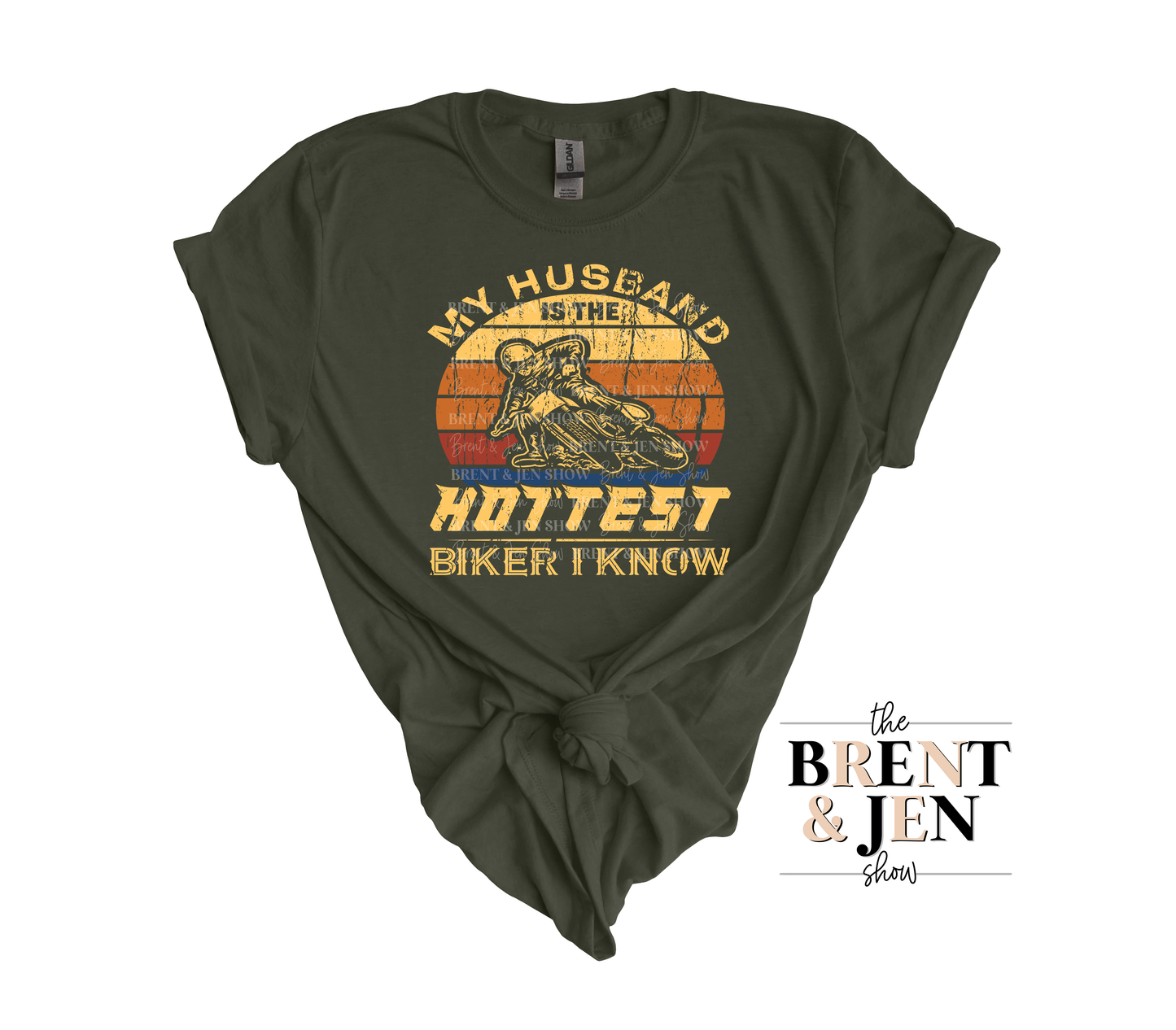 My Husband is the Hottest Biker I Know T-Shirt