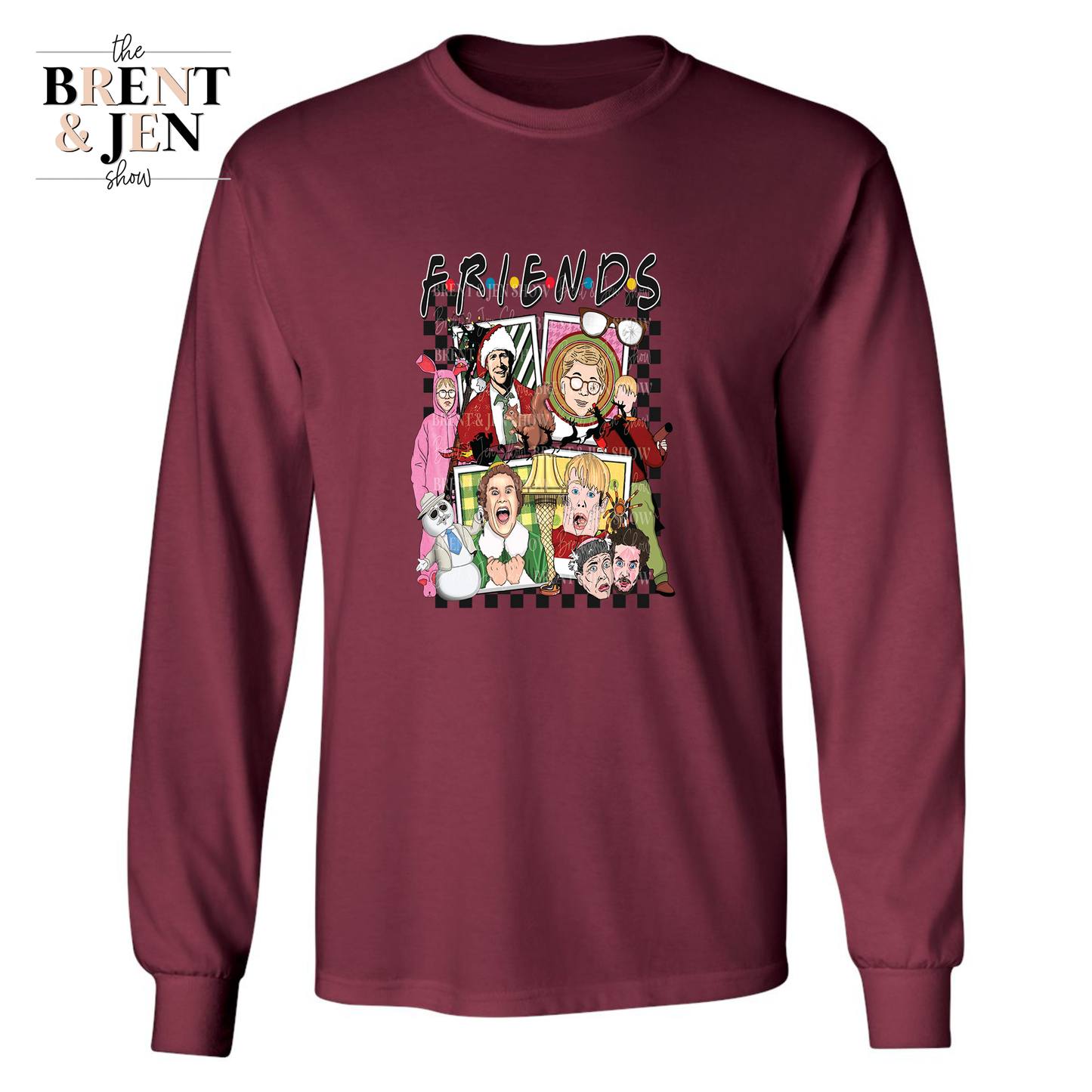 Friends Christmas Long Sleeve Shirt