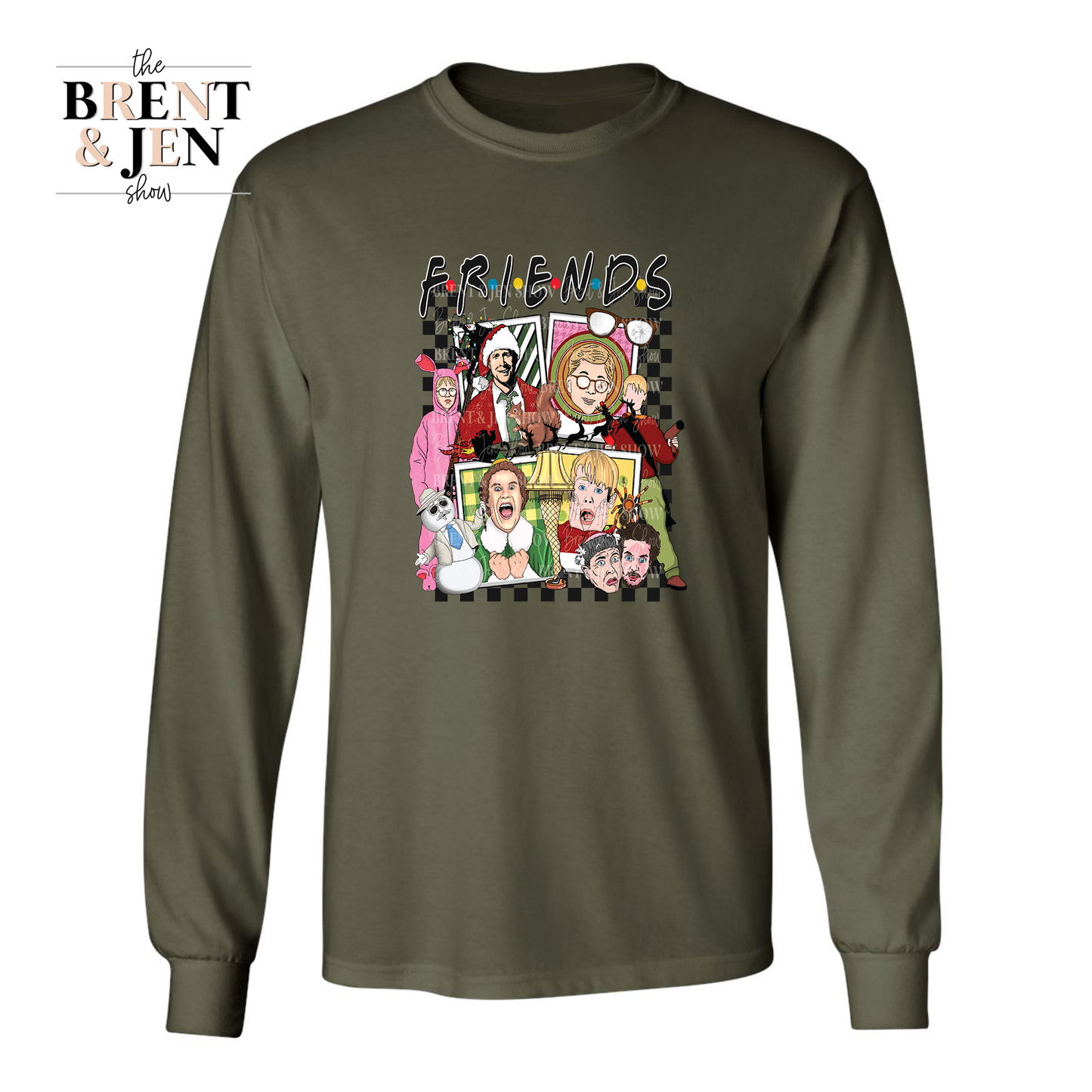 Friends Christmas Long Sleeve Shirt